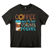 Asphalt coffee gives me teacher powers Heavy Core Tee - JahusDesignShop
