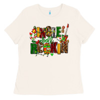 Bone jingle bell rockin Ladies Tee - AdoDesignShop