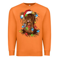 Carrot christmas heifer cow gnome Premium Sweatshirt - CowGirlArtShop