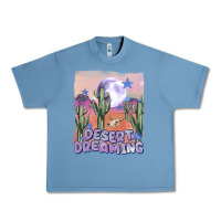Pebble Blue desert dreaming Urban Heavy Tee - MaliasSmallBusiness