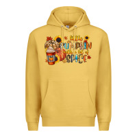 Antique Gold little pumpkin with a lot of spice Premium Hoodie - CowGirlArtShop