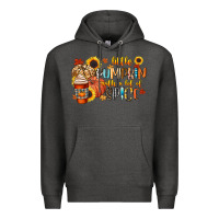Charcoal Heather little pumpkin with a lot of spice Premium Hoodie - CowGirlArtShop