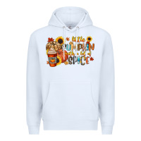 White little pumpkin with a lot of spice Premium Hoodie - CowGirlArtShop