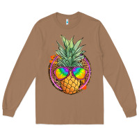 Toasted Coconut pineapple and glasses Long Sleeve Tee - JahusDesignShop