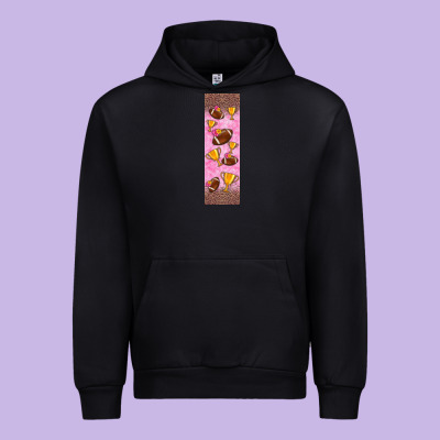 American Football With Lightning Bolt  Pen Wrap Urban Hoodie Designed By Bundleandbundleshop