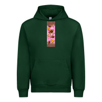 Forest Green american football with lightning bolt  pen wrap Urban Hoodie - BundleAndBundleShop
