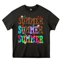 Asphalt summer summer summer Heavy Core Tee - AdoDesignShop
