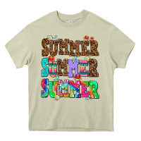 Mossy summer summer summer Heavy Core Tee - AdoDesignShop