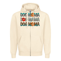Sandshell Dog Mama Zipper Hoodie - texasbilliewilder
