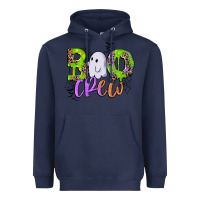 Navy boo crew Heavyweight Hoodie - CowGirlArtShop
