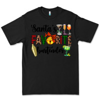 Black santa's favorite bartender Premium Tee - AdoDesignShop