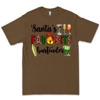 Cacao santa's favorite bartender Premium Tee - AdoDesignShop