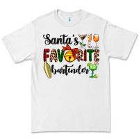 White santa's favorite bartender Premium Tee - AdoDesignShop