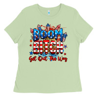 Matcha boom bitch get out the way Ladies Tee - RanaPortraitStore