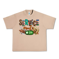 Burro service mode on woman version Urban Heavy Tee - NancyCooperArtShop