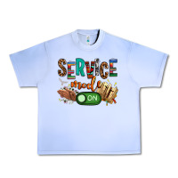 Grape Ice service mode on woman version Urban Heavy Tee - NancyCooperArtShop