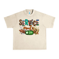 Sandshell service mode on woman version Urban Heavy Tee - NancyCooperArtShop