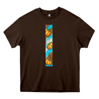 Chocolate Brown fall pumpkin Heavy Core Tee - BundleAndBundleShop
