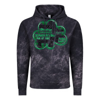Cloud Black st patricks day shamrock typography Vintage Hoodie - MaliasSmallBusiness