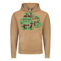 Vintage Camel st patricks day shamrock typography Vintage Hoodie - MaliasSmallBusiness