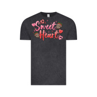 Vintage Black sweet heart Vintage Tee - MaliasSmallBusiness