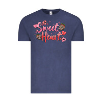 Vintage Denim sweet heart Vintage Tee - MaliasSmallBusiness