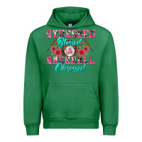 Emerald stressed blessed & baseball obsessed Urban Hoodie - BundleAndBundleShop