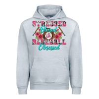 Heather Grey stressed blessed & baseball obsessed Urban Hoodie - BundleAndBundleShop