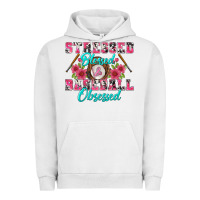 Pigment Lunar Rock stressed blessed & baseball obsessed Urban Hoodie - BundleAndBundleShop