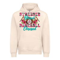 Sandshell stressed blessed & baseball obsessed Urban Hoodie - BundleAndBundleShop