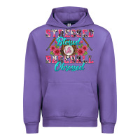 Tulip stressed blessed & baseball obsessed Urban Hoodie - BundleAndBundleShop