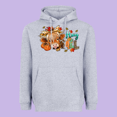Hay Fall Heavyweight Hoodie Designed By Cowgirlartshop