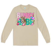 Mushroom Bunny Babe Easter Long Sleeve Tee - BundleAndBundleShop