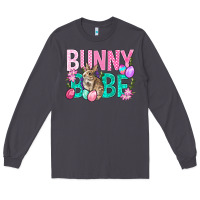 Smoke Bunny Babe Easter Long Sleeve Tee - BundleAndBundleShop