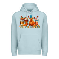 Blue Mist tis the season Premium Hoodie - CowGirlArtShop