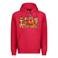 Cardinal tis the season Premium Hoodie - CowGirlArtShop