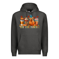 Charcoal Heather tis the season Premium Hoodie - CowGirlArtShop