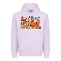 Lilac tis the season Premium Hoodie - CowGirlArtShop