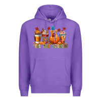 Purple tis the season Premium Hoodie - CowGirlArtShop