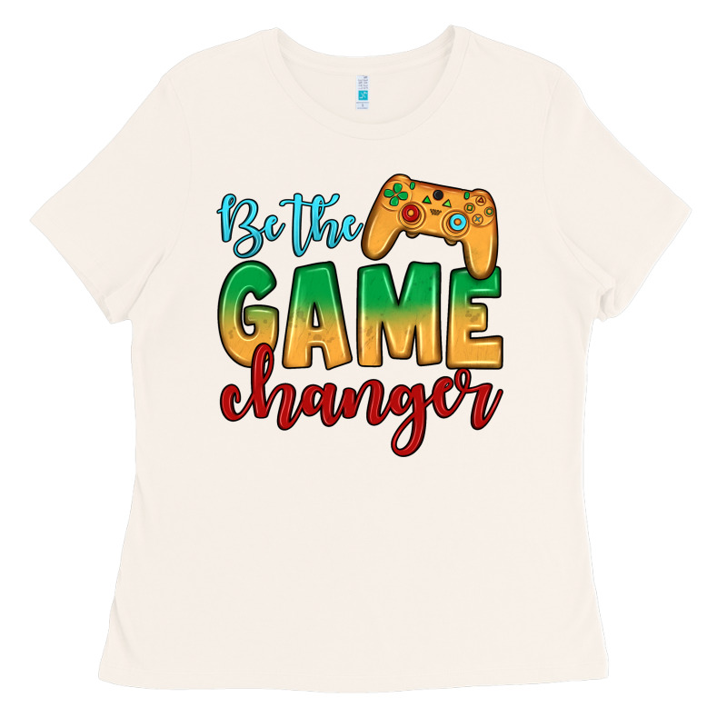 Be The Game Changer Ladies Tee by JahusDesignShop | Teevron