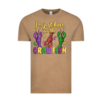 Vintage Coffee i'm just here for the crawfish Vintage Tee - MaliasSmallBusiness