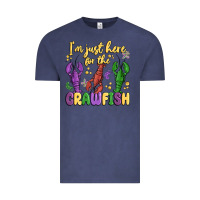 Vintage Denim i'm just here for the crawfish Vintage Tee - MaliasSmallBusiness