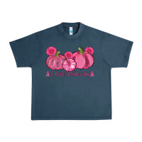 Midnight Navy in october we wear pink pumpkins Urban Heavy Tee - AdoDesignShop