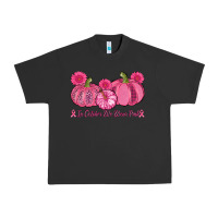 Pigment Black in october we wear pink pumpkins Urban Heavy Tee - AdoDesignShop
