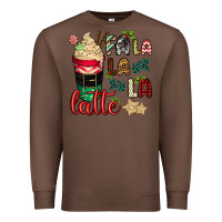 Chestnut Fa la la la latte Premium Sweatshirt - CowGirlArtShop