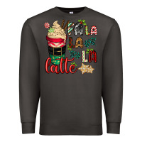 Smoke Fa la la la latte Premium Sweatshirt - CowGirlArtShop