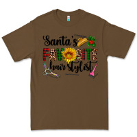 Cacao santa's favorite  hair stylist Premium Tee - AdoDesignShop