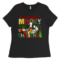 Black have yourself a mooey little christmas Ladies Tee - AdoDesignShop
