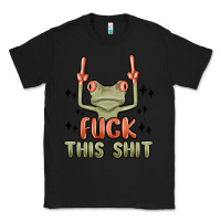 Black fuck this shit Classic Tee - MaliasSmallBusiness