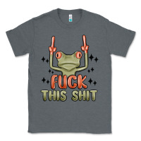 Charcoal Heather fuck this shit Classic Tee - MaliasSmallBusiness